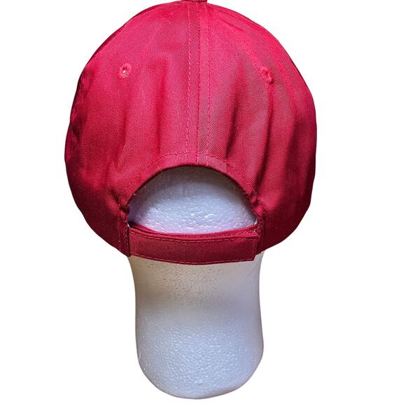 Angels Cap One Size Fits All Hook and Loop Closure Red Blue - Picture 4 of 11